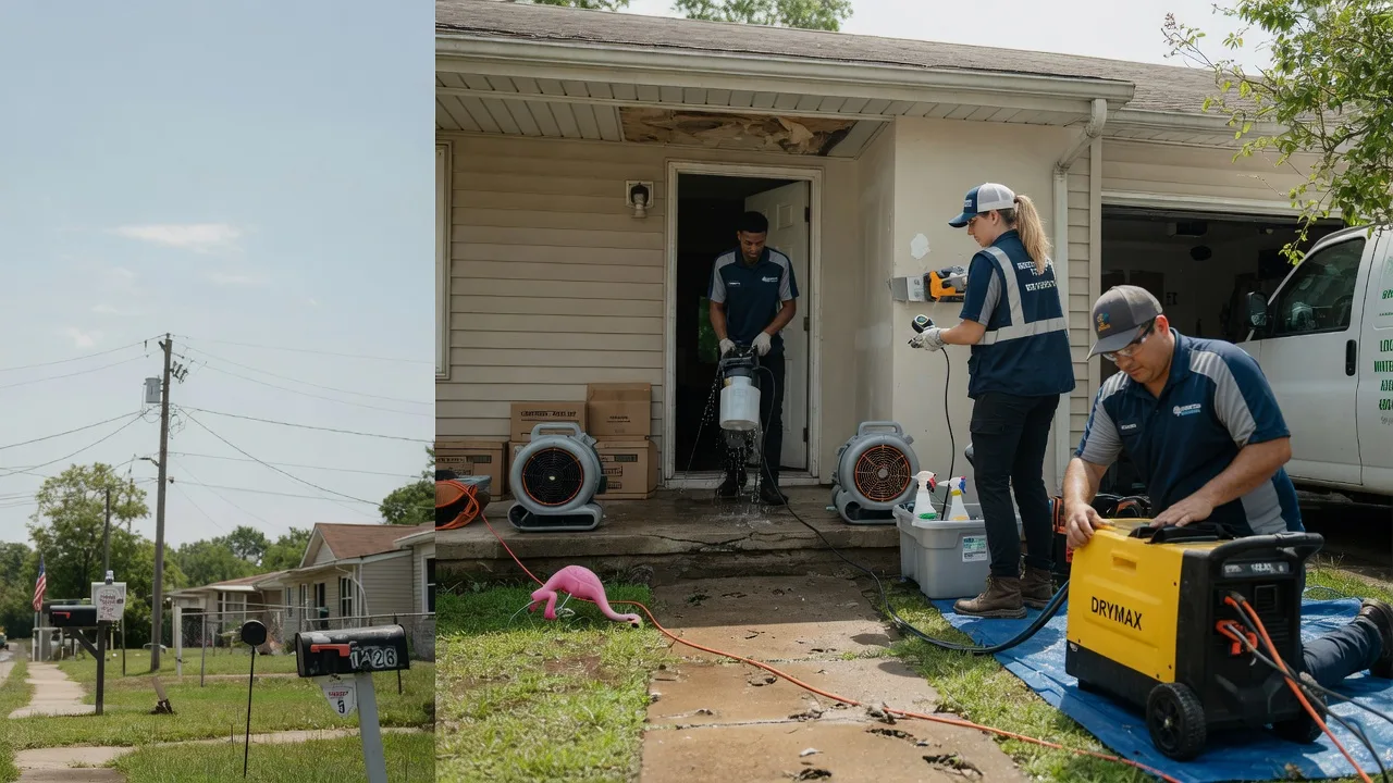 Storm Damage Water Removal in Haddam, KS near me
